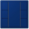 LC503TSA4320T Les Couleurs® Le Corbusier KNX кнопочный модуль F 50 с тремя парами кнопок bleu outremer fonce Jung