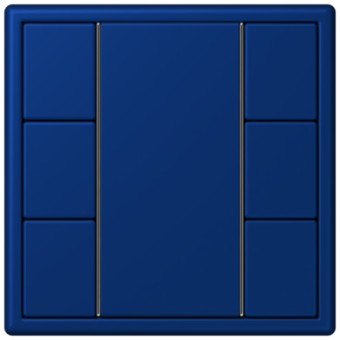 LC503TSA4320T Les Couleurs® Le Corbusier KNX кнопочный модуль F 50 с тремя парами кнопок bleu outremer fonce Jung