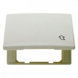 11540002 Промежуточная рамка с откидной крышкой, плоская цвет: белый, с блеском Arsys Berker