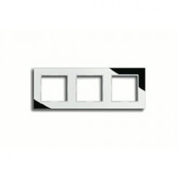AC583GLSI Рамка A Creation Зеркальное стекло 3-постовая Jung