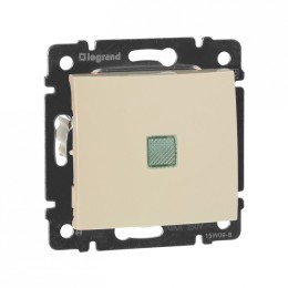 774310 Valena Выключатель 1-клавишный с подсветкой Legrand