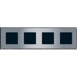 FD01214CB Рамка Toledo Bright chrome 4-постовая Fede