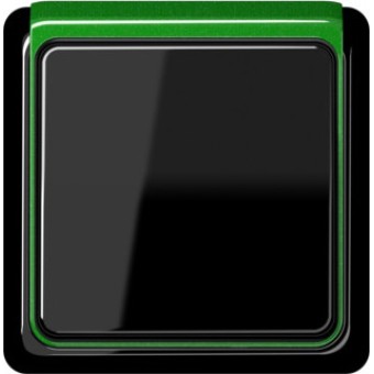 CDP82GNM Рамка внешняя CD Plus Зеленый металлизированный 1-постовая Jung