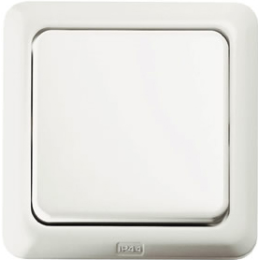 1328 Рамка с уплотнением IP44 Белый с блеском 1-постовая Berker