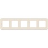 Рамка - 5 постов Слоновая кость Legrand INSPIRIA 673971