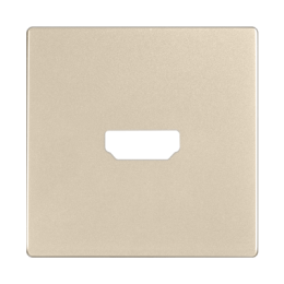 WL11-HDMI-CP Накладка для розетки HDMI (шампань) Antik Werkel a040908