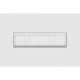 SL5840WW Рамка SL 500 Белый 4-постовая Jung
