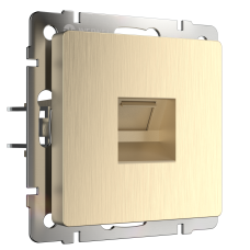 W1181010 Розетка Ethernet RJ-45 (шампань рифленый) Antik Werkel a051424 W1181010 Розетка Ethernet RJ-45 (шампань рифленый) Antik Werkel a051424