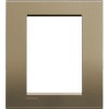 LNA4826SQ Рамка LivingLight Квадрат Коричневый шелк 3+3 модуля Bticino