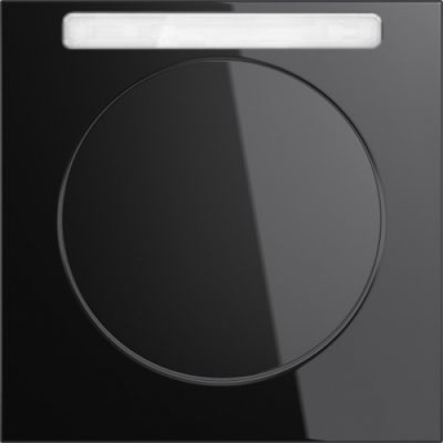 10112235 Рамка с полем для надписей R.3 Черный с блеском 1-постовая Berker