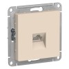 ATN000283 Atlasdesign Розетка компьютерная RJ45, кат. 5Е, механизм, Бежевый Schneider Electric