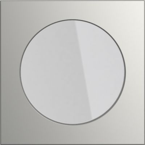 10112214 Рамка R.3 Полярная белизна, нержавеющая сталь 1-постовая Berker