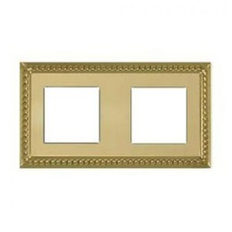 FD01232OB Рамка Sevilla Bright Gold 2-постовая Fede