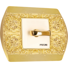 FD01421OB Рамка Sanremo Золото 1-постовая Fede