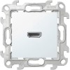2411094-030 Коннектор HDMI 1.4, бел Simon 24