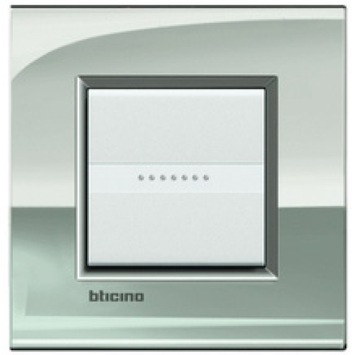 LNE4802PL Рамка LivingLight Air Палладий 2-модульная Bticino