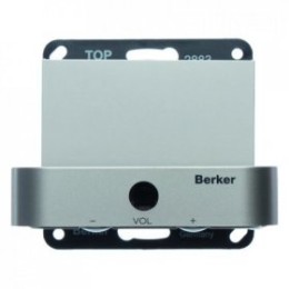 28837004 DOCKINGSTATION, K.1, цвет: алюминиевый Berker