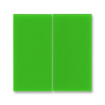 Сменная панель ABB Levit на клавиши для выключателя двухклавишного зелёный ND3559H-A447 67 2CHH594470A8067