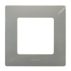 672521 Рамка Etika Светлая галька 1-постовая  Legrand
