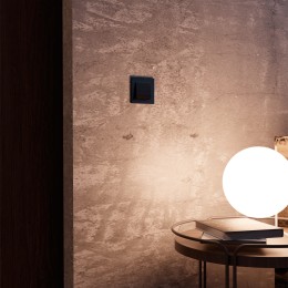 W0011708 Рамка на 1 пост (черный алюминий) Aluminium Werkel a050949 a050949