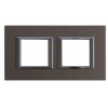 HA4802M2HBR Рамка Axolute Квадрат Бронза 2+2 модуля Bticino