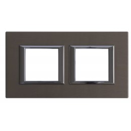 HA4802M2HBR Рамка Axolute Квадрат Бронза 2+2 модуля Bticino