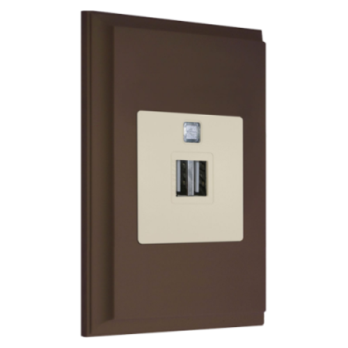 FD01611MK Рамка New Marco Мокко 1-постовая Fede