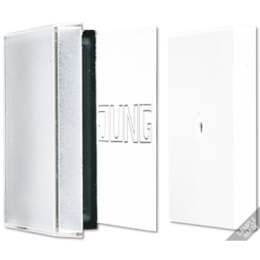 A590NAGLPL Пластиковая крышка с вкладышем Jung A серия