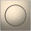 MTN5250-6050 D-life центральная накладка с поворотной рукояткой для диммера, никель Merten