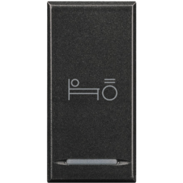 HS4915BL Axolute Клавиша свет кроват 1м ант Bticino