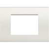 LNA4803BI Рамка LivingLight Квадрат Белый 3 модуля Bticino