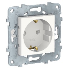 NU503618 Розетка с заземлением, без шторок, винт. зажим, 16 А, 250 В, Белый Schneider Electric NU503618 Розетка с заземлением, без шторок, винт. зажим, 16 А, 250 В, Белый Schneider Electric