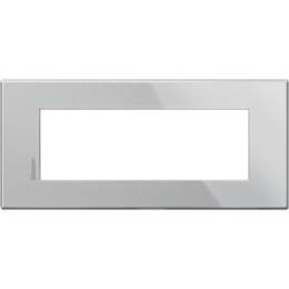 HW4806HC Рамка Axolute Air Алюминий 6 модулей Bticino