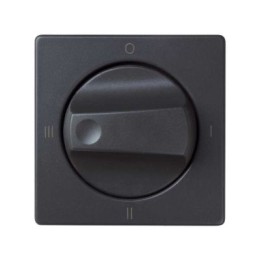 82079-38 Накладка на поворотный выключатель системы управления на 4 положения, S82, S82N, S82 Detail,  графит Simon