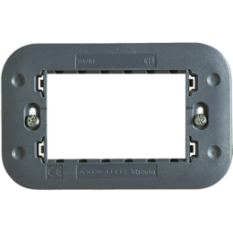 H4703 Axolute Суппорт для рамки на 3 модуля, фиксация на винтах Bticino