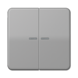 CD595KO5BFGR CD ударопр. Серый Клавиша 2-я с/п Jung