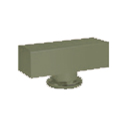 FD02311GO Поворотная ручка квадратного типа , цвет green olive FEDE