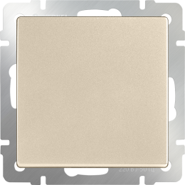 W1112011 Выключатель одноклавишный проходной (шампань) Antik Werkel a050865
