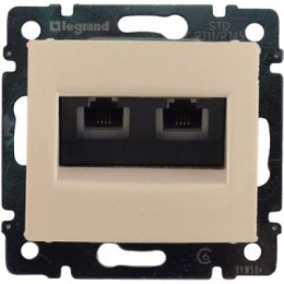 774339 Valena Розетка ТЛФ 2-ая Legrand