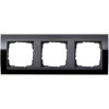 0213738 Рамка Event Clear Черный 3-постовая Gira