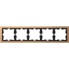 MTN4050-6551 Рамка D-Life Шампань 5-постовая Merten