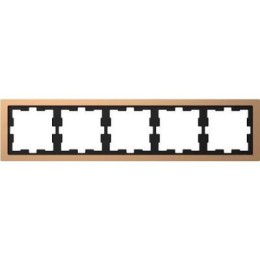 MTN4050-6551 Рамка D-Life Шампань 5-постовая Merten