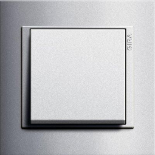 021136 Рамка Event Алюминий 1-постовая Gira