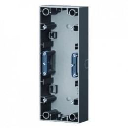 10437004 Коробка для наружного монтажа, 3-местная цвет: стальной, лак K.5 Berker