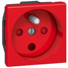 077114 Mosaic Розетка 2к+З французский стандарт с блокировкой Legrand