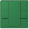 LC503TSA32050 Les Couleurs® Le Corbusier KNX кнопочный модуль F 50 с тремя парами кнопок vert fonce Jung
