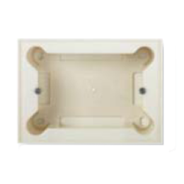 N2993 BL Цоколь для открытой установки на 1-2-3 модуля, без рамки, серия Zenit, цвет альпийский белый, ABB