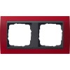021288 Рамка Event Красный / Черный 2-постовая Gira