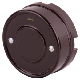 WL18-19-01 Распределительная коробка (коричневый) Ретро Favorit Runda Werkel a036806