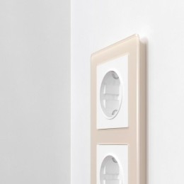 W0032743 Рамка на 3 поста Acrylic айвори Werkel a060539